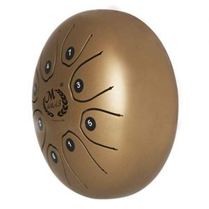MMBAT Homyl - Steel Tongue Drum para Yoga - Dorado