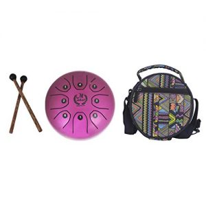 Kit barato Mini Steel Tongue Drum, Mazos y Bolsa